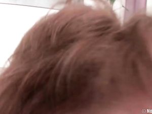 Spit Covered Teen Face After A Gagging Blowjob