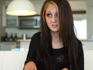 Hot Jizz In Her Mouth After Rough Pounding