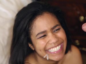 18 Yo Hottie Gets Banged By A White Cock