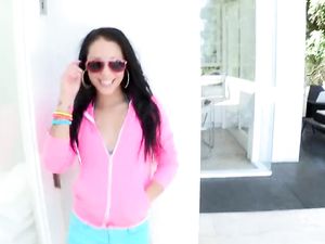 Interracial Pounding For A Petite Latina Babe