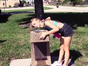 Sloppy Facial Fort A Gorgeous Skateboard Cutie