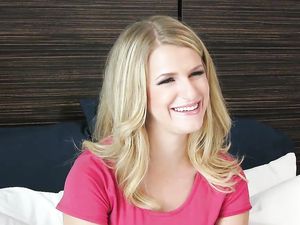 Adorably Curvy Slut Dixie Belle Fucks For His Cumshot