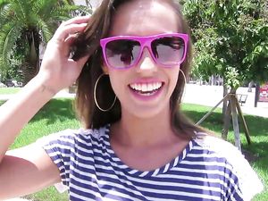 Kelsi Monroe Exposes Her Big Ass In Public