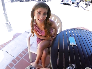 Hottie Masturbates In His Car And Gets Laid Too